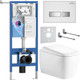 Миниатюра изображения товара Унитаз подвесной с инсталляцией Roxen StounFix Dual Fresh 968524
