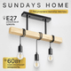 Миниатюра изображения товара Люстра Sundays Home 240924-23 / 5856 (с лампами LED-ST64-deco 3шт)