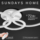 Миниатюра изображения товара Люстра Sundays Home LED PXB250523-13