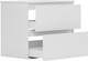 Миниатюра изображения товара Тумба под умывальник Belux Luna НП 80-02 (18, белый матовый)