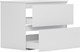 Миниатюра изображения товара Тумба под умывальник Belux Luna НП 100-02 (18, белый матовый)