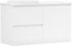 Миниатюра изображения товара Тумба под умывальник Belux Luna НП 120-03 К (18, белый матовый)