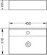 Миниатюра изображения товара Умывальник со смесителем Lauter 21887B + Cascade 21СК655BS с сифоном 21635B (черный матовый)