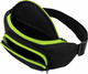 Миниатюра изображения товара Сумка на пояс Heikki Rio 272615 (черный/салатовый)