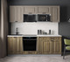 Миниатюра изображения товара Кухонный гарнитур Интерлиния Мила Деко 2.2 (дуб вотан/луна/опал светлый)