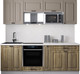 Миниатюра изображения товара Кухонный гарнитур Интерлиния Мила Деко 2.2 (дуб вотан/луна/опал светлый)