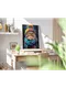 Миниатюра изображения товара Картина по номерам PaintLine Котик в шапке / PL-00312