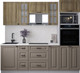 Миниатюра изображения товара Кухонный гарнитур Интерлиния Мила Деко 2.3 (луна/дуб вотан/опал светлый)