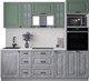 Миниатюра изображения товара Кухонный гарнитур Интерлиния Мила Деко 2.3 (керамика/мята/опал светлый)
