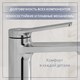 Миниатюра изображения товара Умывальник со смесителем Lauter 21370 + Silk 21CK572С с сифоном 21635CH (хром)