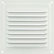 Миниатюра изображения товара Решетка вентиляционная Нора-М 100x100 с сеткой / 7213 (белый)