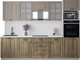 Миниатюра изображения товара Кухонный гарнитур Интерлиния Мила Деко 2.8 (дуб вотан/луна/опал светлый)