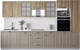 Миниатюра изображения товара Кухонный гарнитур Интерлиния Мила Деко 3.4 (луна/дуб вотан/опал светлый)