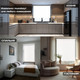 Миниатюра изображения товара Рулонная штора Sundays Home Форест 61х160 с 2-мя направляющими LM-15 150см (белый)