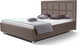 Миниатюра изображения товара Двуспальная кровать ФорестДекоГрупп Марта 3 140x200 без ПМ (Veluta Lux 8)