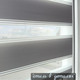 Миниатюра изображения товара Рулонная штора Sundays Home Лайнс 43х160 с 2-мя направляющими LM-15 150см (светло-серый)