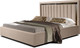 Миниатюра изображения товара Двуспальная кровать ФорестДекоГрупп Софи 1 160x200 без ПМ (Veluta Lux 7)