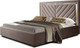 Миниатюра изображения товара Двуспальная кровать ФорестДекоГрупп Софи 4 160x200 с ПМ (Veluta Lux 8)