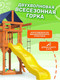 Миниатюра изображения товара Игровой комплекс National Tree Company Fun Land с мод. сетка-рукоход, подв. креслом и качелями / ДКПМ-8