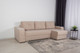 Миниатюра изображения товара Диван угловой DiArt Бруклин Г-правый (велюр, Selfie cream/крафт)
