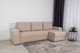 Миниатюра изображения товара Диван угловой DiArt Бруклин Г-правый (велюр, Selfie cream/крафт)
