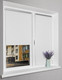 Миниатюра изображения товара Рулонная штора Lm Decor Симпл Блэкаут LM 68-01 43x160 (белый)