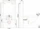 Миниатюра изображения товара Инсталляция для унитаза Abber AC0107MW