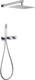 Миниатюра изображения товара Душевая система со смесителем Abber Rund AF8718 (хром)
