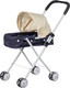 Миниатюра изображения товара Коляска для куклы Labalu Eva (серый/бежевый)
