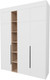Миниатюра изображения товара Шкаф Рэйгрупп Рэй S257-В7-1-EBЕ В7-1 (дуб элисон/белый премиум)