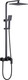 Миниатюра изображения товара Душевая система со смесителем Abber Daheim AF8220BL (черный матовый)