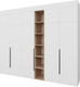 Миниатюра изображения товара Шкаф Рэйгрупп Рэй S257-В14-3-EBЕ В14-3 (дуб элисон/белый премиум)