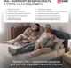 Миниатюра изображения товара Полуторная кровать Sonit Mia 120x200 шенилл Eclipse (15 синий)