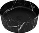 Миниатюра изображения товара Умывальник Teymi Martta D37 / T52183 (мрамор черный матовый)