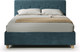 Миниатюра изображения товара Двуспальная кровать Sonit Mira 160x200 шенилл Eclipse (15 синий)