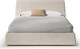 Миниатюра изображения товара Двуспальная кровать Sonit Pegaso 160x200 с ПМ шенилл Eclipse  (01 светло-бежевый)