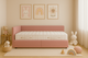 Миниатюра изображения товара Кровать-тахта Sonit Nicole левый 90x200 шенилл Eclipse (02 пыльная роза)
