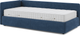 Миниатюра изображения товара Кровать-тахта Sonit Nicole левый 90x200 шенилл Eclipse (15 синий)