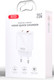 Миниатюра изображения товара Зарядное устройство сетевое XO L158 (1USB-A+1USB-C, белый)