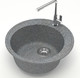 Миниатюра изображения товара Мойка кухонная Marrbaxx 6/Q8 / F006Q008 (темно-серый)