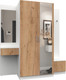 Миниатюра изображения товара Секция в прихожую Интермебель Марсель-157 / МР 01-157 (дуб крафт золотой)