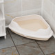 Миниатюра изображения товара Туалет-лоток Альтернатива М8653 (бежевый/белый)