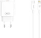 Миниатюра изображения товара Зарядное устройство сетевое XO CE25 Lightning SET (белый)