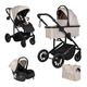 Миниатюра изображения товара Детская универсальная коляска Farfello Sola Trio Comfort 3 в 1 / SOLA-7 (кремовый)