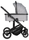 Миниатюра изображения товара Детская универсальная коляска Farfello Sola Trio Comfort 3 в 1 / SOLA-8 (серебристый/серый)