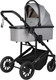 Миниатюра изображения товара Детская универсальная коляска Farfello Sola Trio Comfort 3 в 1 / SOLA-8 (серебристый/серый)