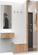 Миниатюра изображения товара Секция в прихожую Интермебель Марсель-106 / МР 01-106 (дуб крафт золотой)