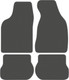 Миниатюра изображения товара Комплект ковриков для авто Alicosta 0095_1_сер для Audi A6 I/II универсал/C5 2001-2005 (EVA соты, серый)