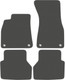Миниатюра изображения товара Комплект ковриков для авто Alicosta 1669_1_сер для Audi A6 V седан/универсал/C8 2018-н.в. (EVA соты, серый)