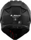 Миниатюра изображения товара Мотошлем LS2 MX708 Fast II Solid (XL, черный матовый)